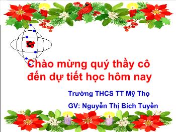 Bài giảng Tiết 26 - Bài 18: Mol (tiết 52)