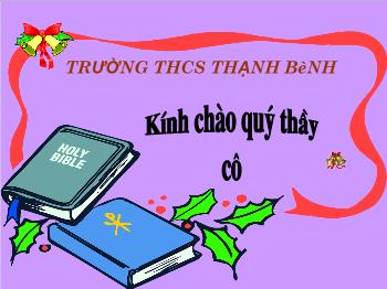 Bài giảng Bài 16 - Tiết 22: Phương trình hóa học (tiếp)