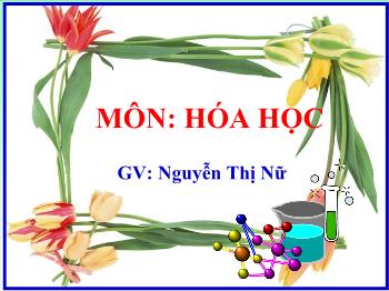 Bài giảng Bài 20: Tỉ khối chất khí (tiết 6)