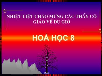 Bài giảng Bài 36 : Nước (tiết 46)