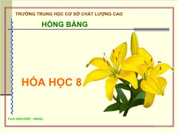 Bài giảng Bài 36 - Tiết 2: Nước (tiết 7)