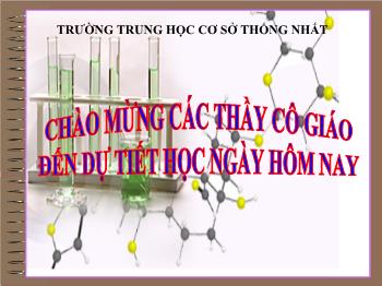 Bài giảng Đơn chất (tiết 26)