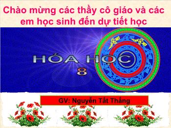 Bài giảng Tiết 21: Định luật bảo toàn khối lượng (tiết 21)