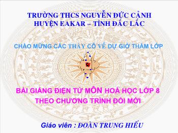 Bài giảng Tiết 21: Định luật bảo toàn khối lượng (tiết 40)