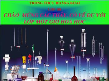 Bài giảng Tiết 22: Phương trình hoá học (tiết 25)