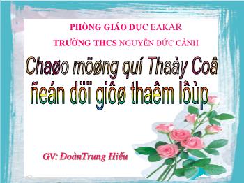 Bài giảng Tiết 26 - Bài 18: Mol (tiết 40)