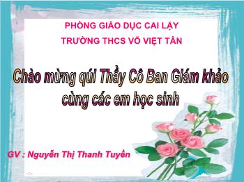 Bài giảng Tiết 26 – Bài 18: Mol (tiết 42)