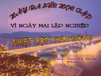 Bài giảng Tiết 3 - Bài 2: Chất (tiết 1)