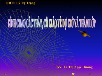 Bài giảng Tiết : 42: Không khí - Sự cháy (tiết 7)