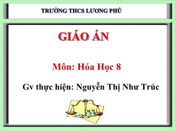 Bài giảng Tiết 43 - Bài 28 : Không khí - sự cháy (tiết 5)