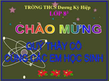 Bài giảng Tiết 47: Tính chất - Ứng dụng của hidro (Tiếp theo)