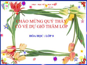 Bài giảng Tiết 51 - Bài 34 : Bài luyện tập 6 (tiếp theo)