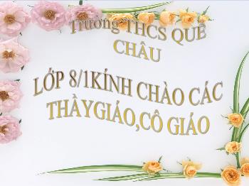 Bài giảng Tiết 54: Nước (tiết 12)