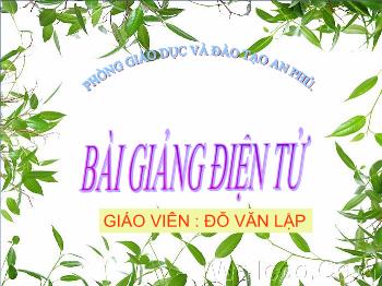 Bài giảng Tiết 57 - Bài 38: Bài luyện tập 7