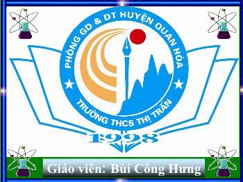 Bài giảng Tiết 59: Bài thực hành 6: Tính chất hóa học của nước