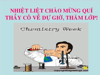 Bài giảng Tiết: 62: Nồng độ dung dịch (tiếp)