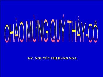 Bài giảng Tiết 63: Nồng độ dung dịch (tiết 1)