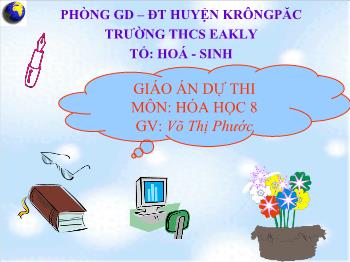 Bài giảng Tuần 10 - Tiết 19- BÀi 13: Phản ứng hoá học (tiết 4)