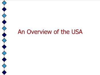 An Overview of the USA
