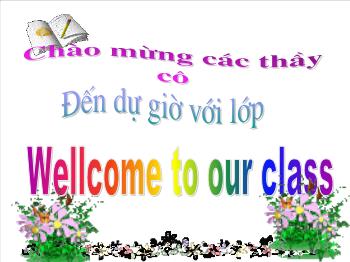 Bài giảng môn Tiếng Anh - Unit 2: Let’s learn some more (period 2)