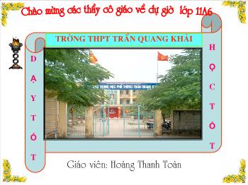 Bài giảng Đại số 11 bài 4: Cấp số nhân